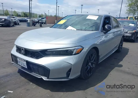 2025 Honda Civic Sport из США, поврежденный, VIN 2HGFE2F56SH555741